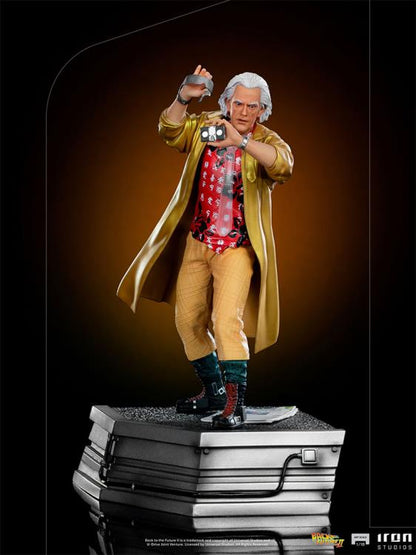 Pedido Estatua Doc Brown - Back to the Future Part II - Limited Edition marca Iron Studios escala de arte 1/10