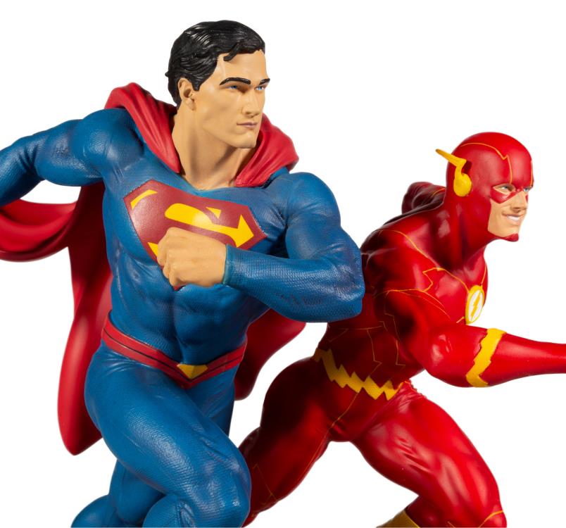 Pedido Estatua Superman vs. The Flash (Edición limitada) (Poliresina) - DC Comics - marca McFarlane Toys x DC Direct escala 1/8