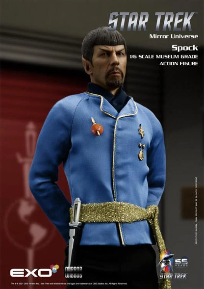 Pedido Figura Mirror Universe Mr. Spock - Star Trek: The Original Series marca EXO-6 EXO-01 escala 1/6