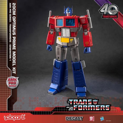 [EN STOCK]  Model Kit Optimus Prime (DIECAST) - Transformers - Advanced Model Kit Pro marca Yolopark (20 cm)