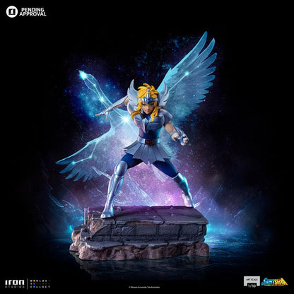 Preventa Estatua Cygnus Hyoga - Saint Seiya - Limited Edition marca Iron Studios escala de arte 1/10