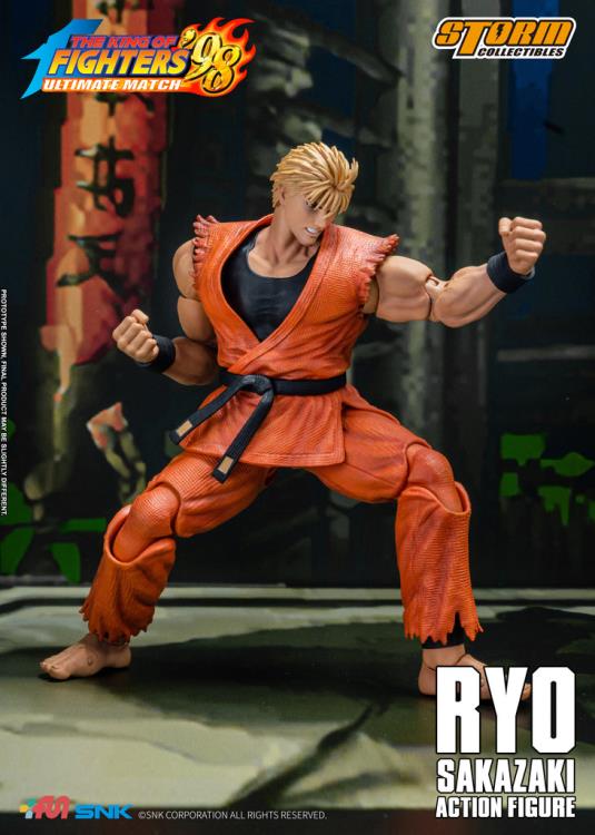 Pedido Figura Ryo Sakazaki - The King of Fighters '98: Ultimate Match marca Storm Collectibles SKKF09 escala pequeña 1/12