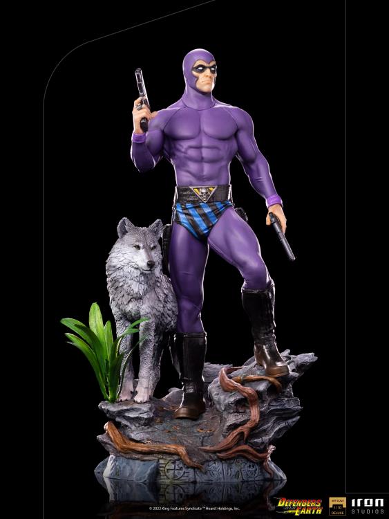 Pedido Estatua The Phantom DELUXE - Defenders of the Earth - Limited Edition marca Iron Studios escala de arte 1/10