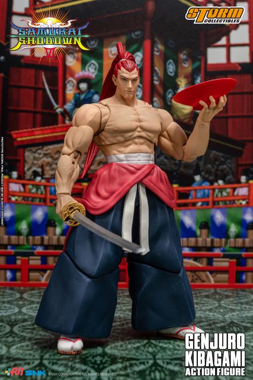 Pedido Figura Genjuro Kibagami - Samurai Shodown VI marca Storm Collectibles SNSS04 escala pequeña 1/12