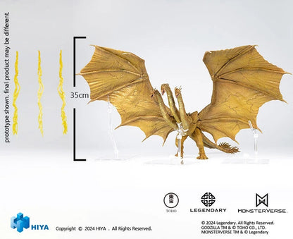 Preventa Figura King Ghidorah (Gravity Beam Version) (Previews Exclusive) - Godzilla: King of the Monsters - Exquisite Basic marca HIYA EBG0077 (35 cm)