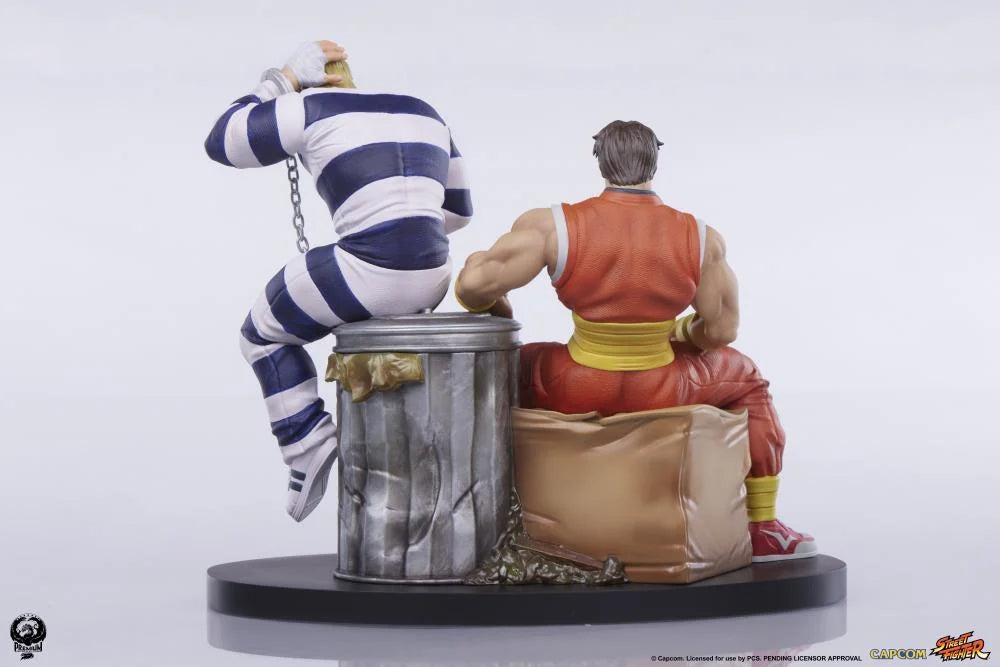 Preventa Set Estatuas Cody & Guy - Street Jam - Street Fighter marca PCS Collectibles escala 1/10