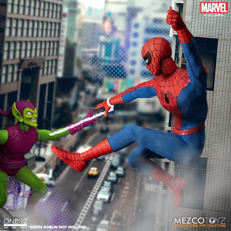 Pedido Figura Amazing Spider-Man Deluxe Edition - One:12 Collective marca Mezco Toyz 76295 escala pequeña 1/12