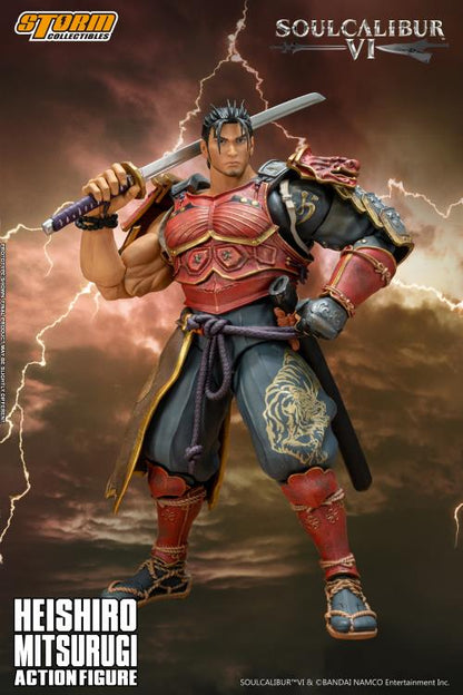 Pedido Figura Heishiro Mitsurugi - Soulcalibur VI marca Storm Collectibles escala pequeña 1/12