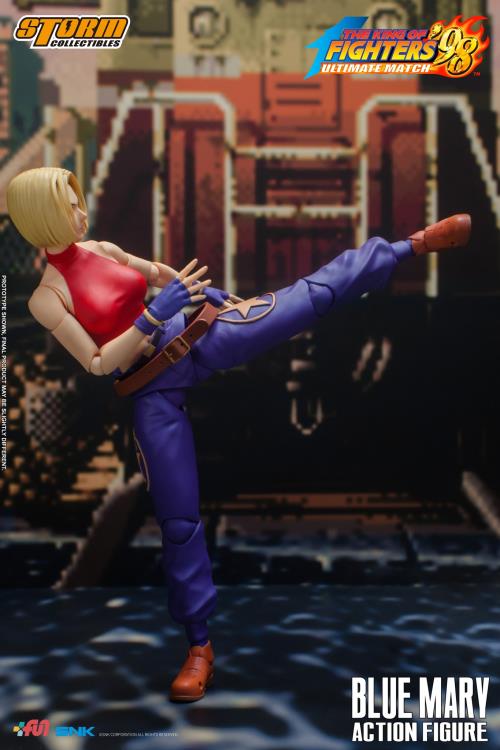 Pedido Figura Blue Mary - The King of Fighters '98 marca Storm Collectibles escala pequeña 1/12