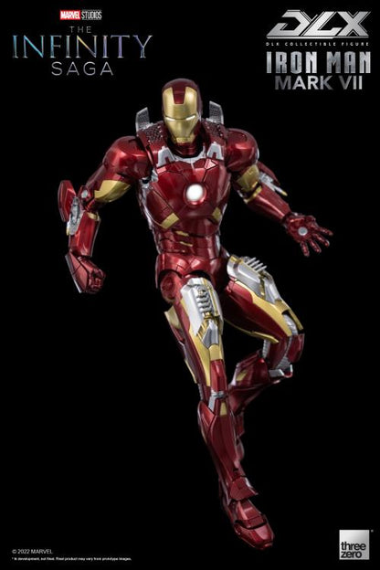 Pedido Figura DLX Iron Man Mark 7 - Avengers Infinity Saga marca Threezero 3Z0255 escala pequeña 1/12