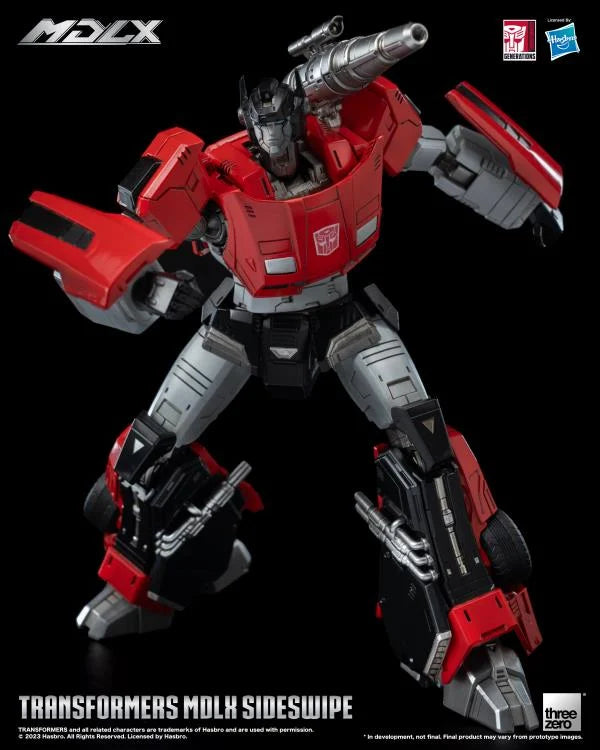 Preventa Figura MDLX SIDESWIPE - Transformers marca Threezero 3Z0337 (15 cm)