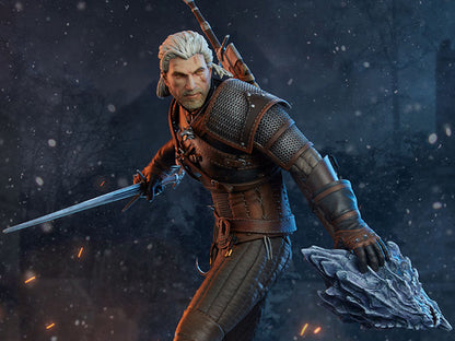 Pedido Estatua Geralt - The Witcher 3: Wild Hunt marca Sideshow Collectibles (42.55 cm)