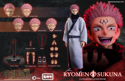 Preventa Figura Ryomen Sukuna - Jujutsu Kaisen marca Asmus JJKS05A escala 1/6