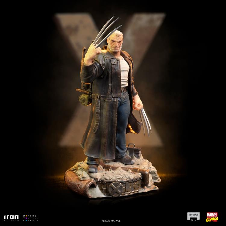 Preventa Estatua Old Man Logan - Marvel Comics - Wolverine 50th Anniversary - Limited Edition marca Iron Studios escala de arte 1/10