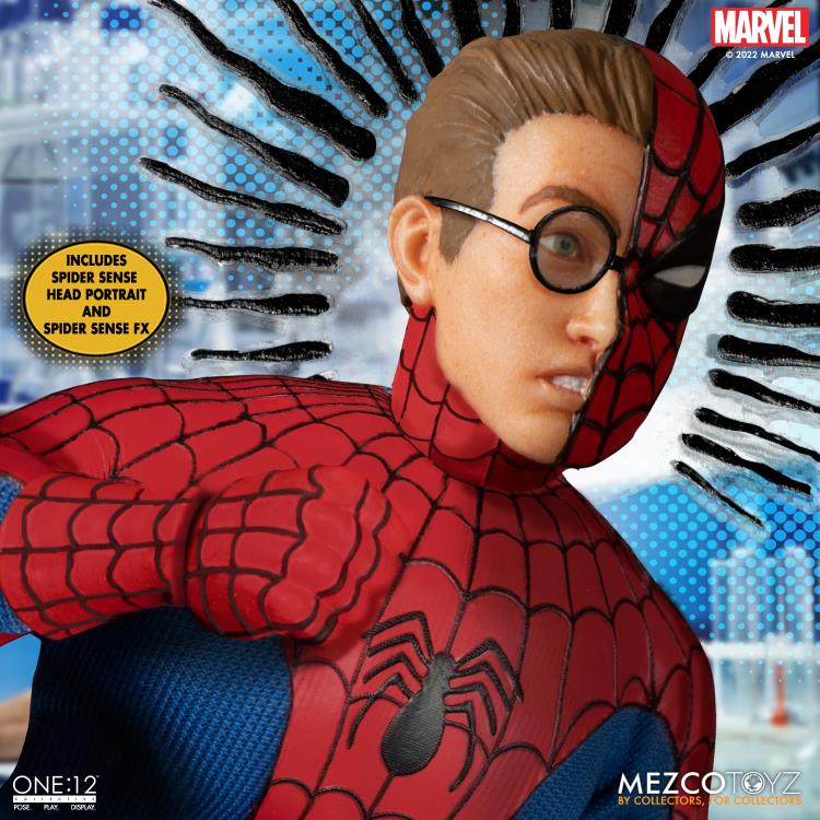 Pedido Figura Amazing Spider-Man Deluxe Edition - One:12 Collective marca Mezco Toyz 76295 escala pequeña 1/12