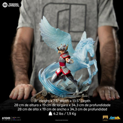 Preventa Estatua Pegasus Seiya (Deluxe) - Saint Seiya - Limited Edition marca Iron Studios escala de arte 1/10