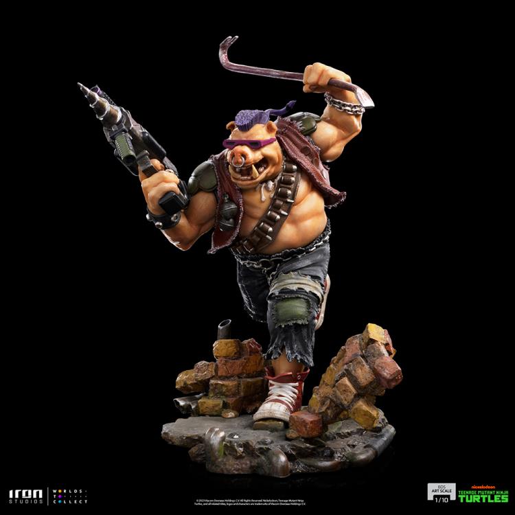 Pedido Estatua Bebop - Teenage Mutant Ninja Turtles - BDS Limited Edition marca Iron Studios escala de arte 1/10