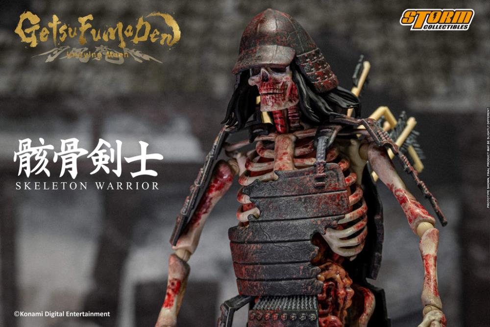 Pedido Figuras Skeleton Warriors (set 2 figuras) - Getsu Fuma Den: Undying Moon marca Storm Collectibles GFUD03 escala pequeña 1/12