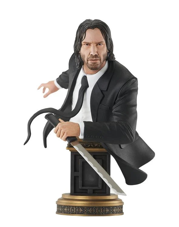 Preventa Busto John Wick (Edición limitada) (Resina) - John Wick: Chapter 3 marca Diamond Select Toys escala 1/6