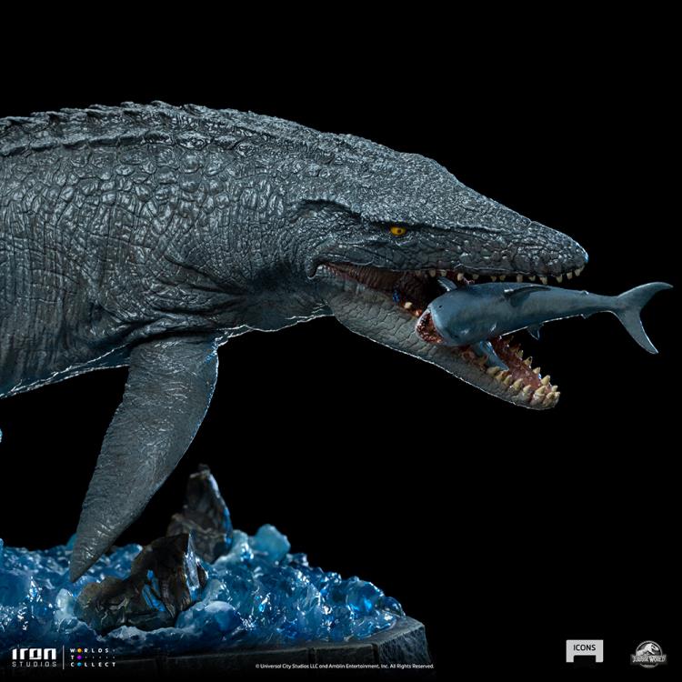 Preventa Estatua Mosasaurus - Jurassic World Icons - Limited Edition marca Iron Studios escala de arte 1/10