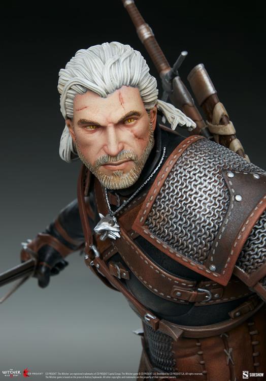 Pedido Estatua Geralt - The Witcher 3: Wild Hunt marca Sideshow Collectibles (42.55 cm)