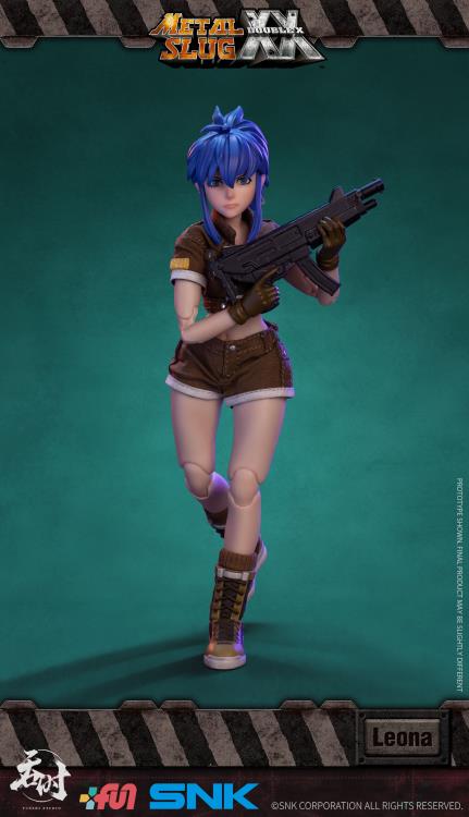 Preventa Figura Leona Heidern - Metal Slug XX marca Tunshi Studio SNK TS-012 escala pequeña 1/12