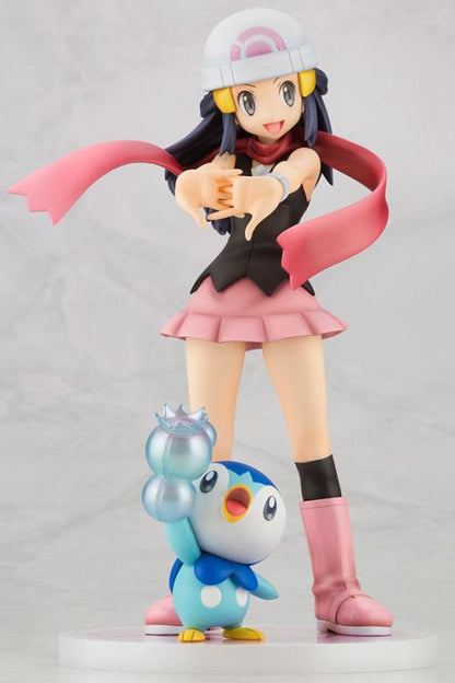 Preventa Estatua Dawn with Piplup - Pokemon - ArtFX J marca Kotobukiya escala 1/8