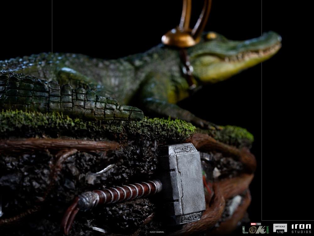 Pedido Estatua Alligator Loki - Loki TV Series marca Iron Studios escala de arte 1/10