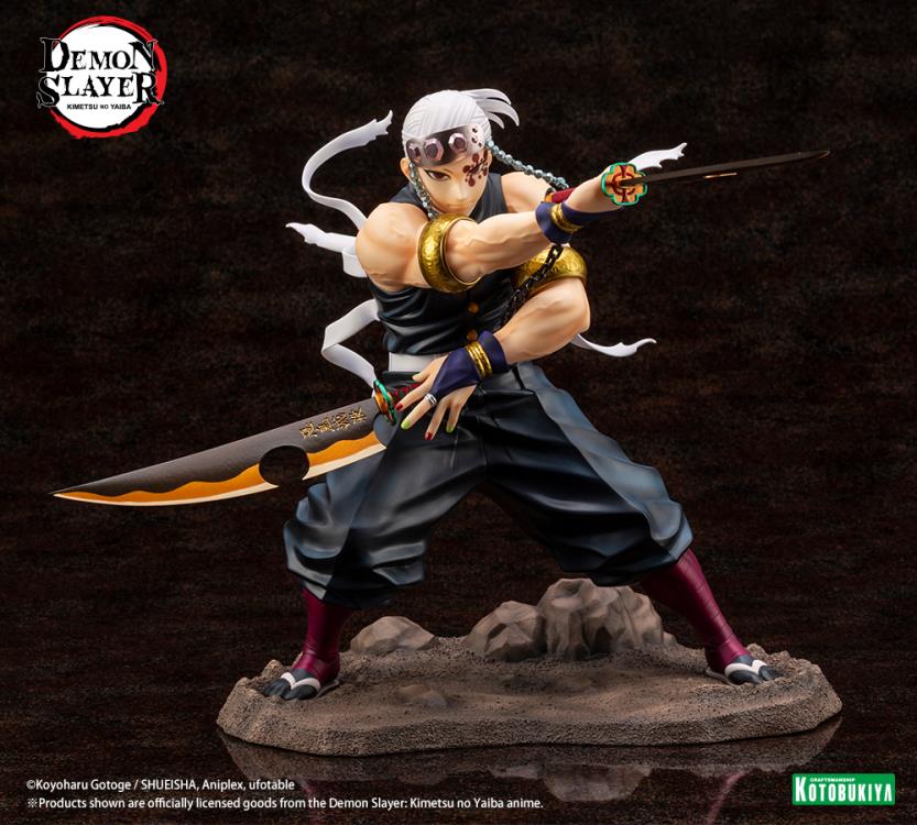 Pedido Estatua Tengen Uzui - Demon Slayer: Kimetsu No Yaiba - ArtFX J marca Kotobukiya escala 1/8