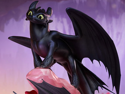 Pedido Estatua Toothless - Cómo Entrenar a tu Dragón: El Mundo Oculto marca Sideshow Collectibles (30.48 cm)