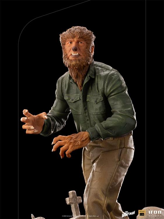 Pedido Estatua The Wolf Man DELUXE - Universal Monsters - marca Iron Studios escala de arte 1/10