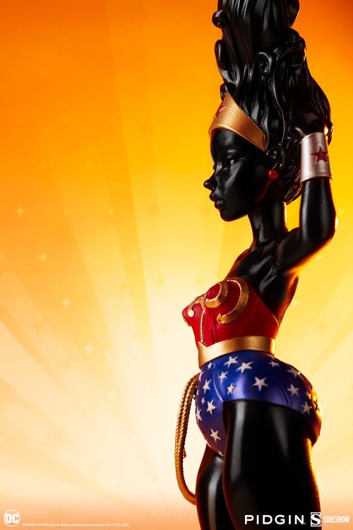 Preventa Estatua Wonder Woman (Ebony version) (Edición Limitada) (Resina) - DC Comics x Pidgin marca Sideshow Collectibles escala 1/6