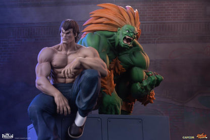 Preventa Set Estatuas Blanka & Fei Long - Street Jam - Street Fighter marca PCS Collectibles escala 1/10