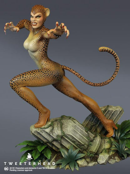 Pedido Estatua Cheetah - Super Powers Collection - DC Comics Maquette marca Tweeterhead (25.4 cm)