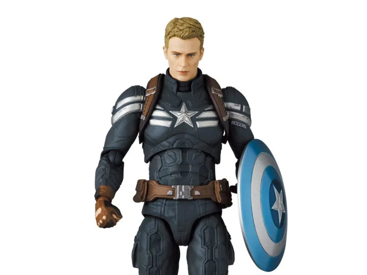 Pedido Figura Captain America (Stealth Suit) - Captain America: The Winter Soldier - MAFEX marca Medicom Toy No.202 escala pequeña 1/12