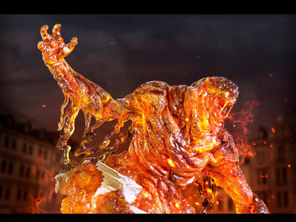 Pedido Estatua Molten Man - Spider-Man: Far From Home - Battle Diorama Series (BDS) marca Iron Studios escala de arte 1/10