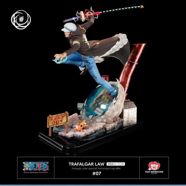 Preventa Estatua TRAFALGAR LAW (Limited Edition) - One Piece Ikigai marca TSUME a escala 1/6 (43 cm)