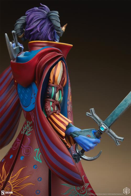 Preventa Estatua Mollymauk Tealeaf - Mighty Nein - Critical Role marca Sideshow Collectibles escala 1/6