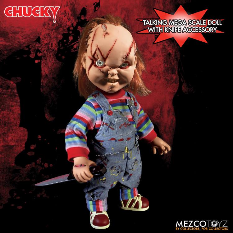 Pedido Figura Chucky (Talking / Parlante) - Bride of Chucky - Mezco Designer Serie marca Mezco Toyz 78003B escala 1/2 (38 cm)