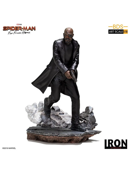 Pedido Estatua Nick Fury - Spider-Man: Far From Home - Battle Diorama Series (BDS) marca Iron Studios escala de arte 1/10