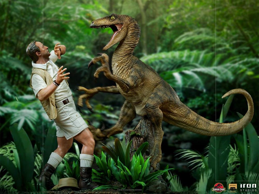 Pedido Estatua Clever Girl DELUXE - Jurassic Park Icons - Limited Edition marca Iron Studios escala de arte 1/10