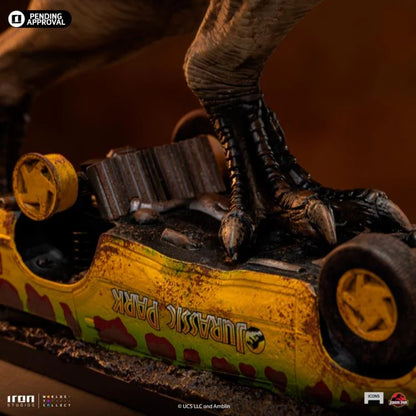 Preventa Estatua T-Rex Attack (Limited Edition) - Jurassic Park Icons marca Iron Studios escala de arte 1/10