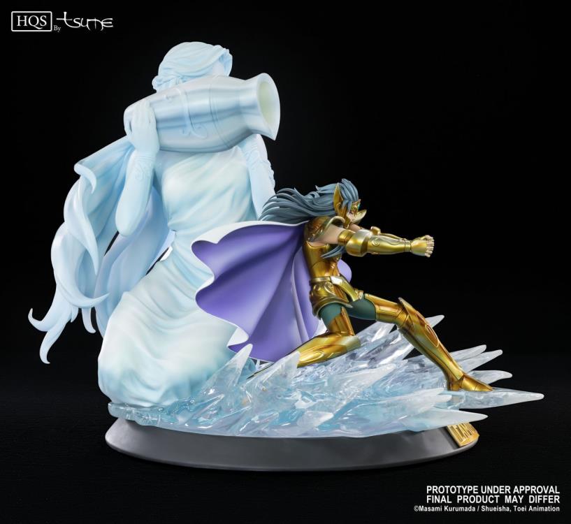 Pedido Estatua Aquarius CAMUS (Limited Edition) - Saint Seiya HQS marca TSUME (46 cm)