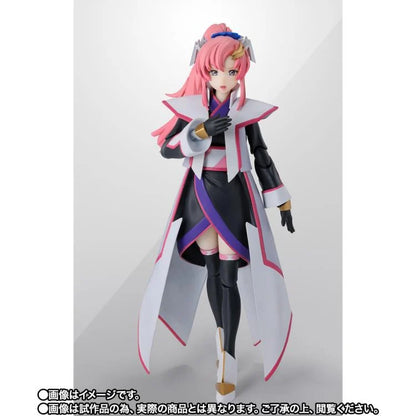 Preventa Figura Lacus Clyne (Compass Battle Surcoat version) - Mobile Suit Gundam - S.H.Figuarts marca Bandai Spirits escala pequeña 1/12