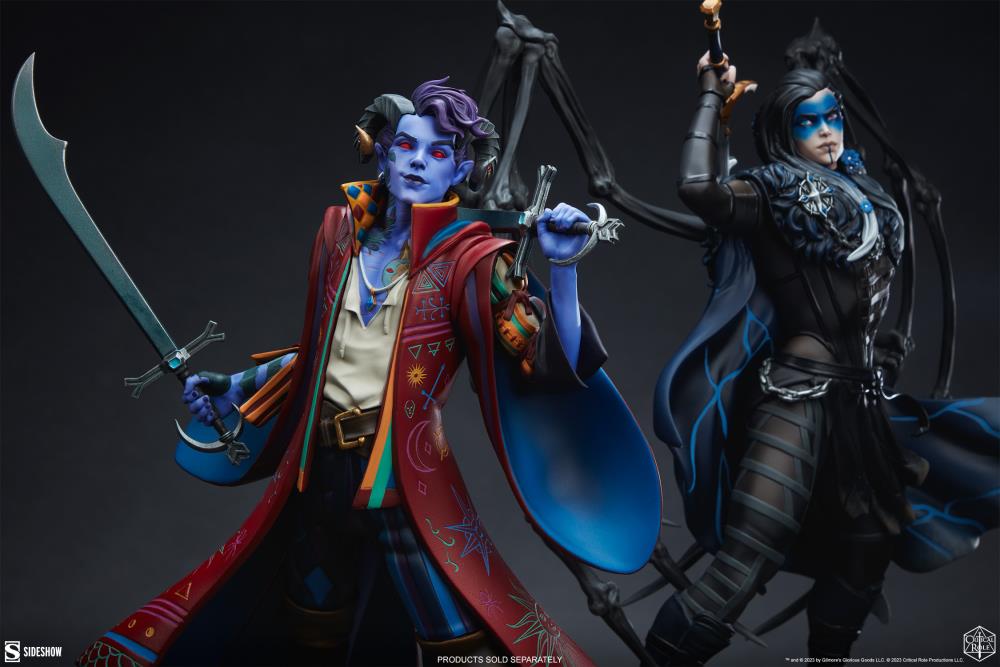 Preventa Estatua Mollymauk Tealeaf - Mighty Nein - Critical Role marca Sideshow Collectibles escala 1/6