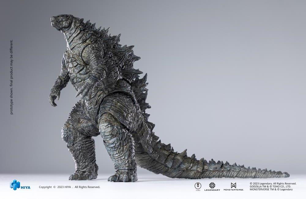 Preventa Figura Godzilla (versión actualizada) - Godzilla vs. Kong (2021) - Exquisite Basic marca HIYA EBG0061 (18 cm) (relanzamiento)