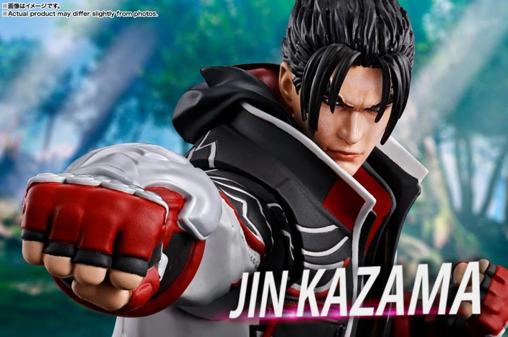 Pedido Figura Jin Kazama - Tekken 8 - S.H.Figuarts marca Bandai Spirits escala pequeña 1/12