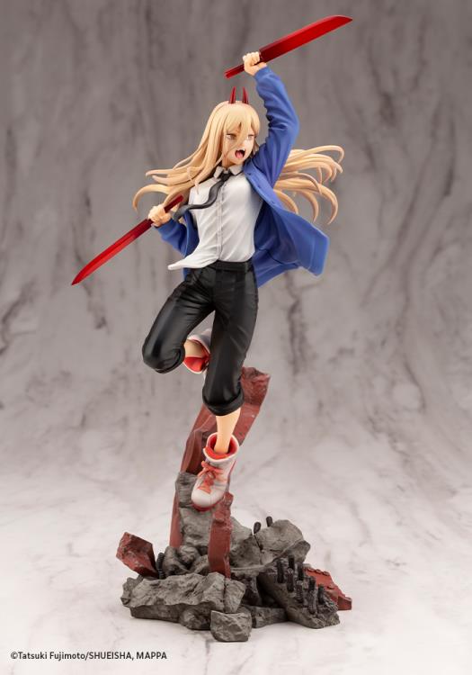 Preventa Estatua Power - Chainsaw Man - ArtFX J marca Kotobukiya escala 1/8