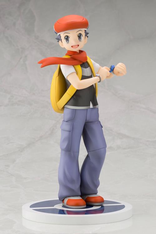 Pedido Estatua Lucas con Chimchar - Pokemon - ArtFX J marca Kotobukiya escala 1/8