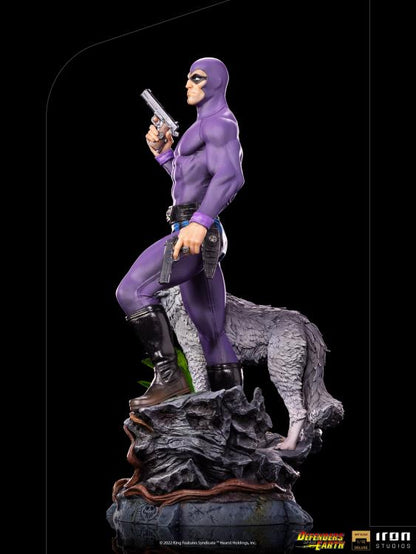 Pedido Estatua The Phantom DELUXE - Defenders of the Earth - Limited Edition marca Iron Studios escala de arte 1/10